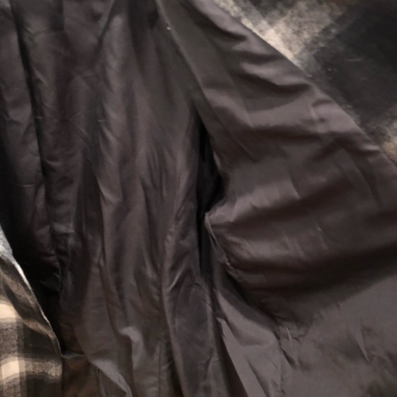 Old Navy XXL Plaid Peacoat - Picture 4 of 5